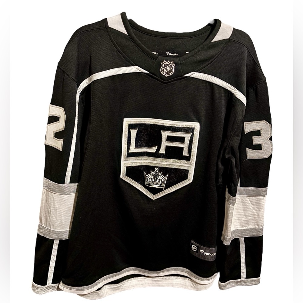Los Angeles Kings Jonathan Quick 32 Jersey Black NHL Fanatics Breakaway Small S